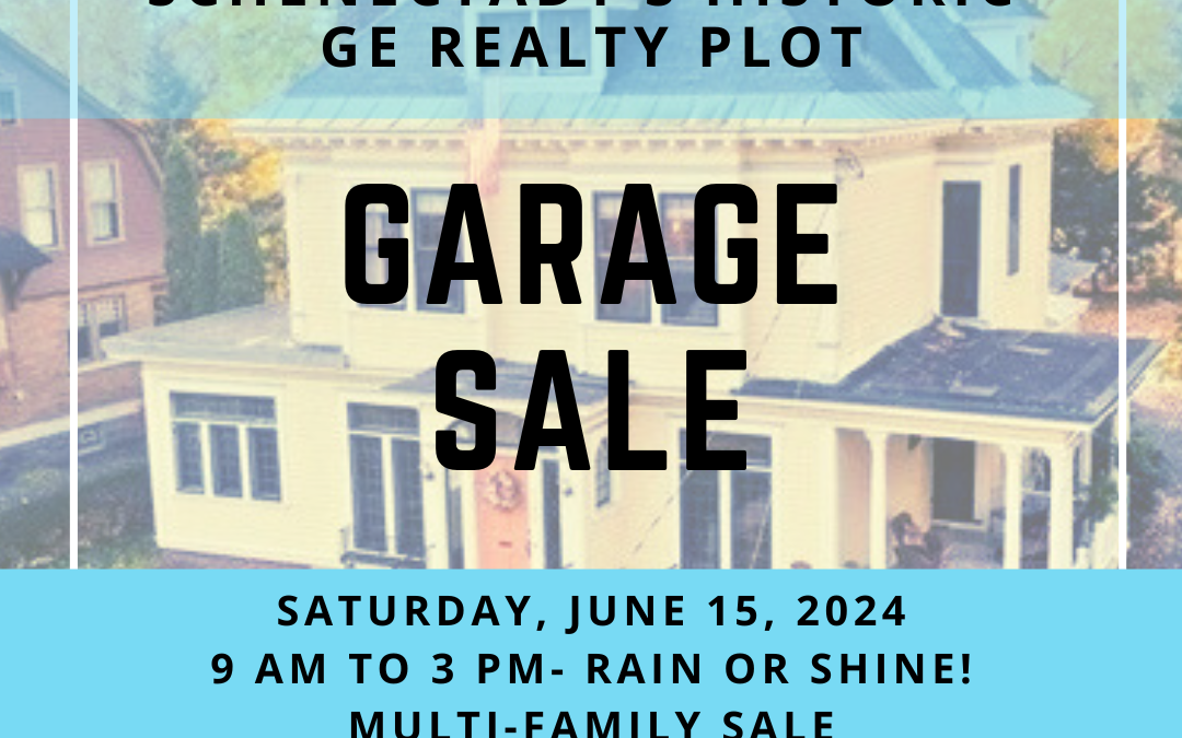 GE Plot Neighborhood Garage Sale – June 15, 2024!