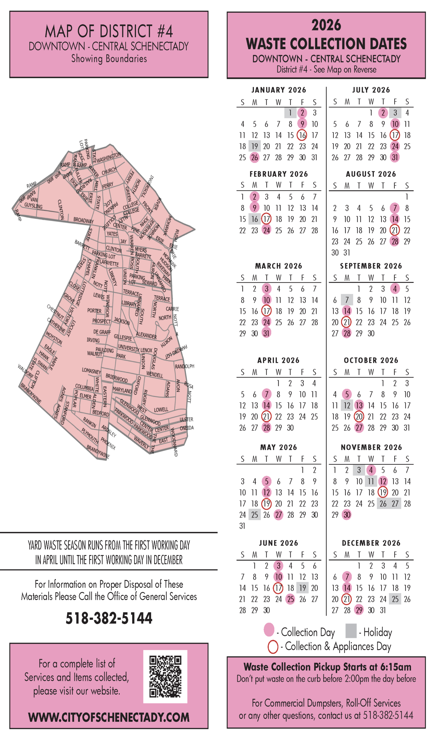 Waste Collection Schedule 2026